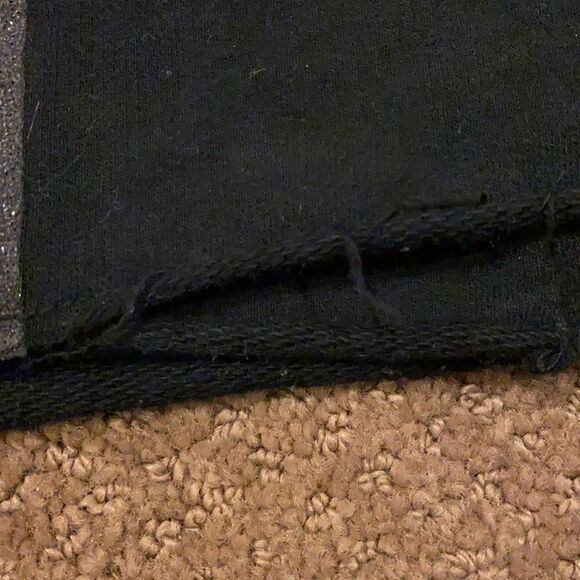 Studio Collection by David Lerner Black Joggers with Side Stripes Size L - Picture 3 of 6